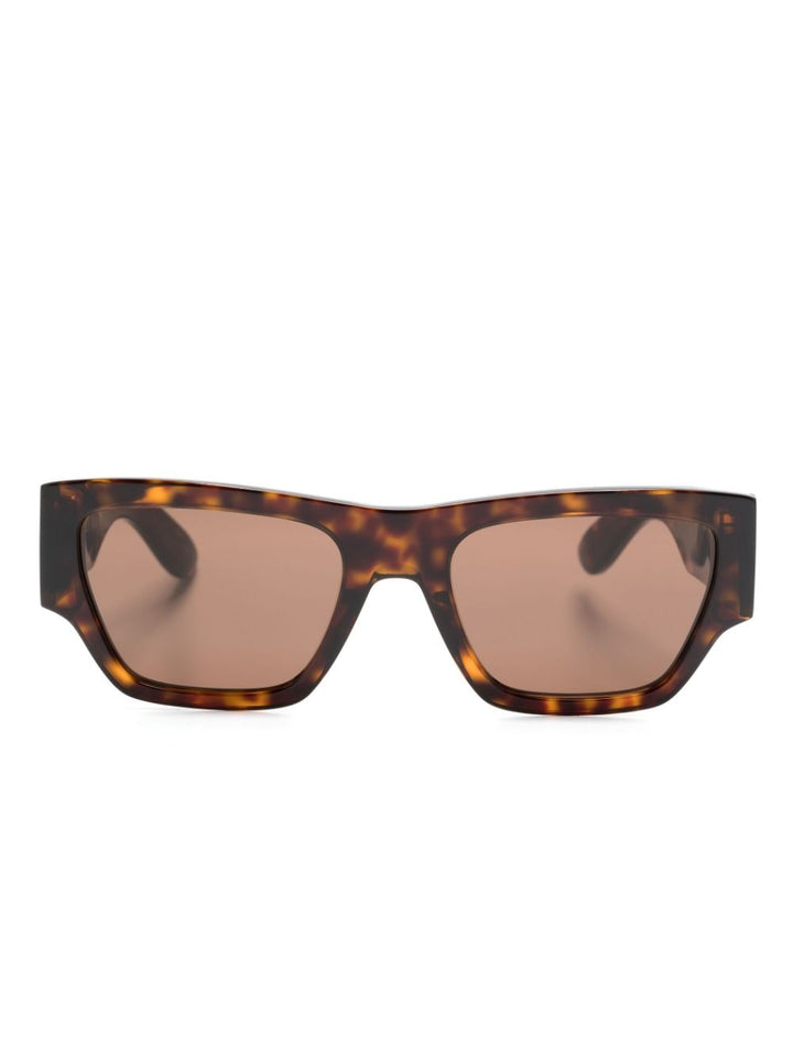 Alexander McQueen 棕色太陽眼鏡
