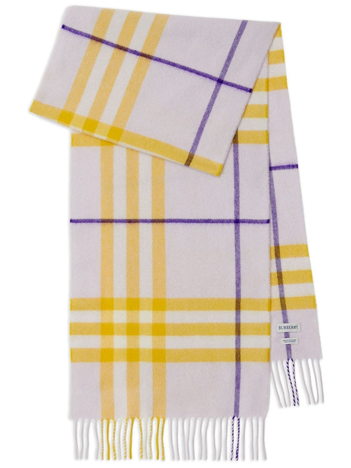 Scarves Hats & Gloves UNI Burberry Scarfs Lilac Brand