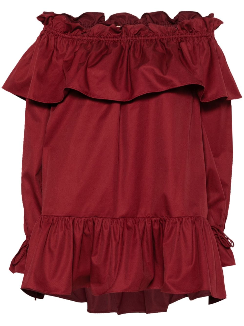 Dresses 36 Saint Laurent ruffled cotton mini dress Brand