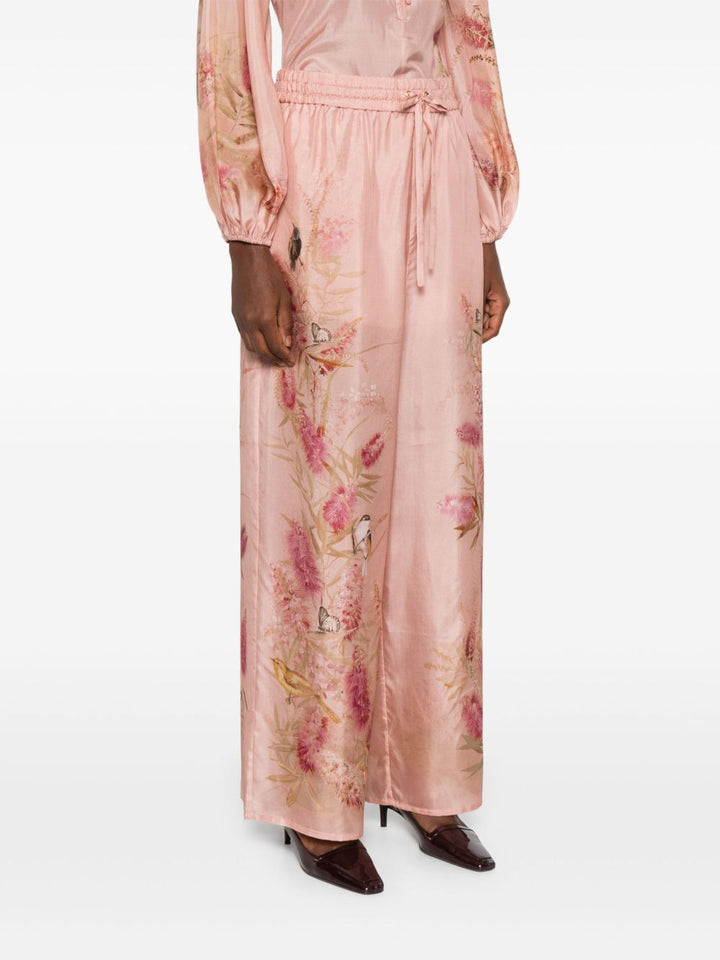 Zimmermann Trousers Pink