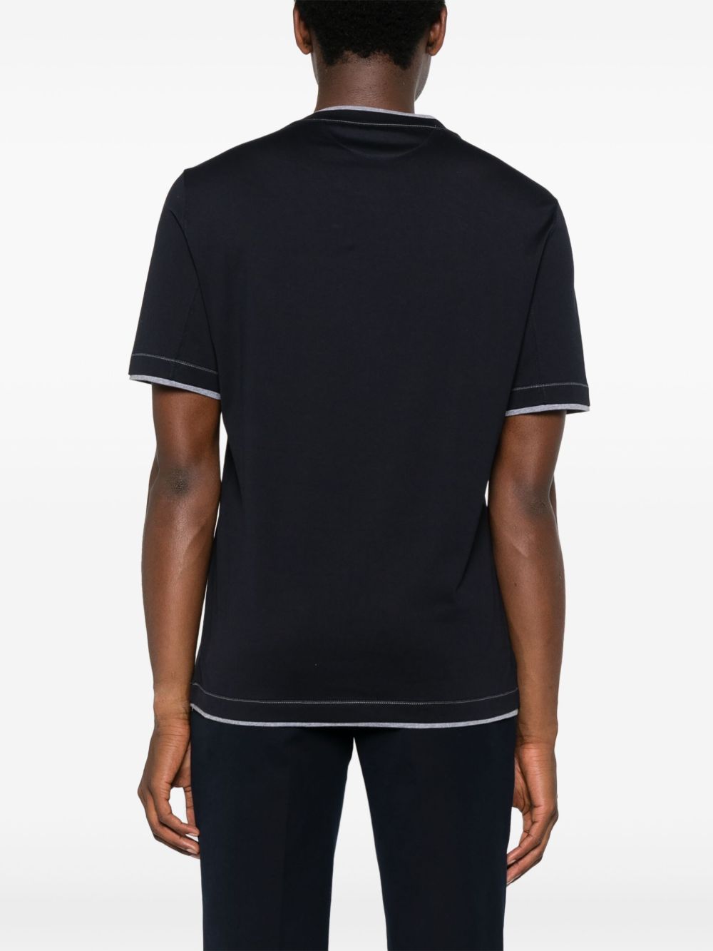 Brunello Cucinelli T-shirts and Polos Blue