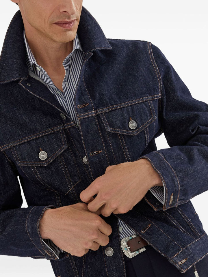 Brunello Cucinelli Shirts Blue