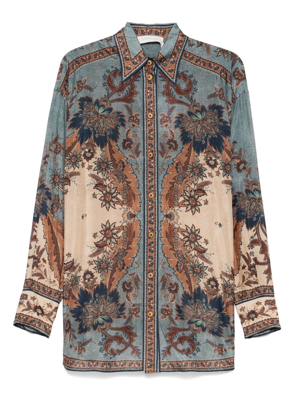 Zimmermann Shirts Blue