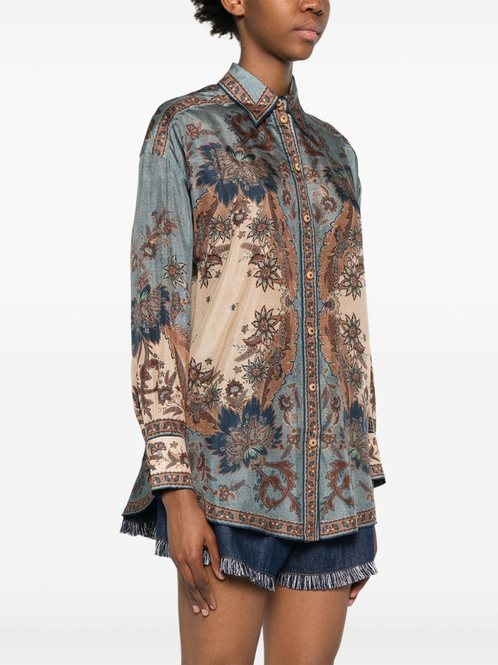 Zimmermann Shirts Blue