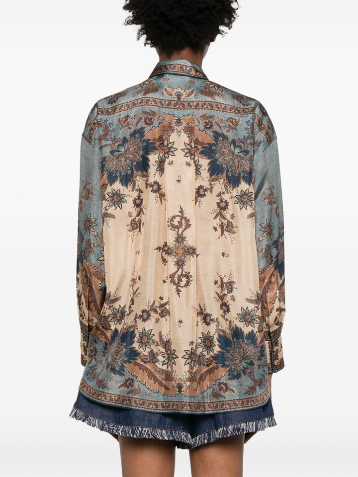 Zimmermann Shirts Blue