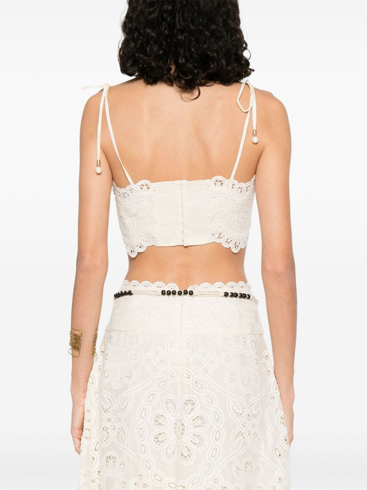 Topwear Zimmermann Top Ivory Brand