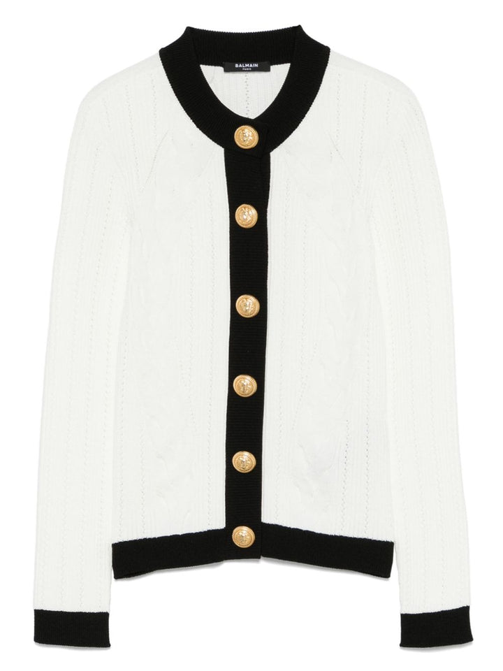Balmain Sweaters White