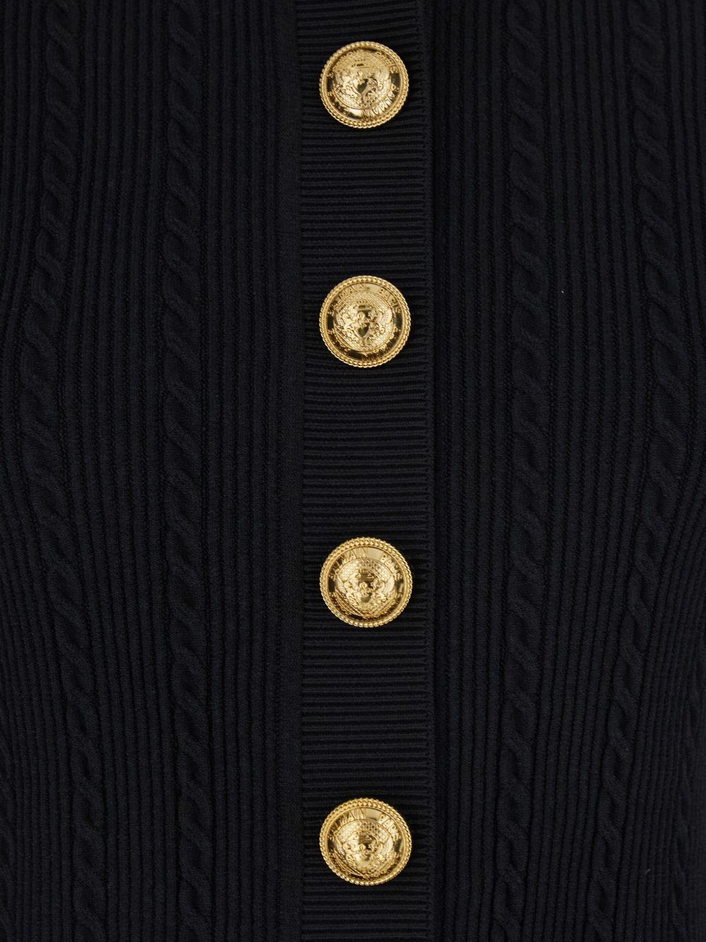 Balmain Sweaters Black