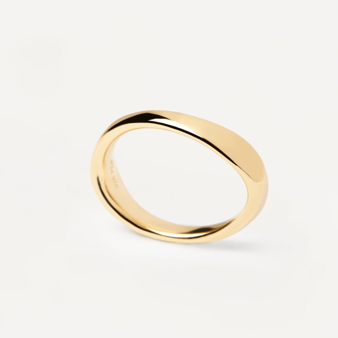 PDPaola Pirouette Gold Ring