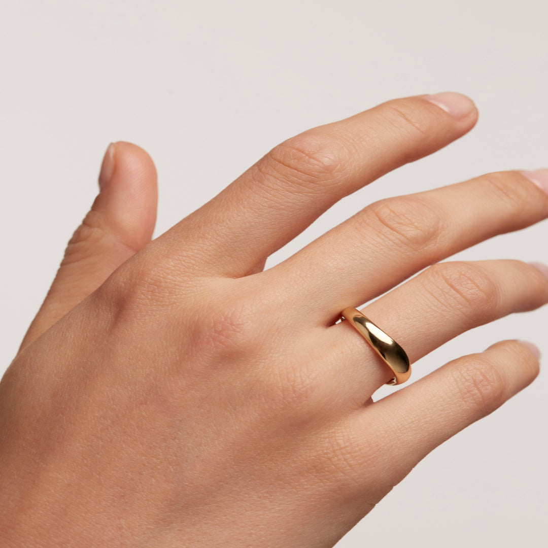 PDPaola Pirouette Gold Ring
