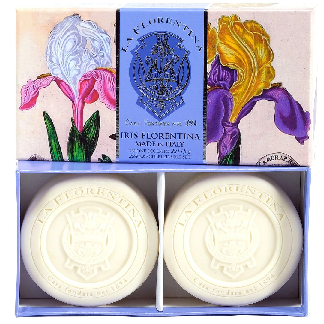 La Florentina 115g 2 Bars Soap Gift Boxed La Florentina Iris 2 Bars Soap 115 g Brand