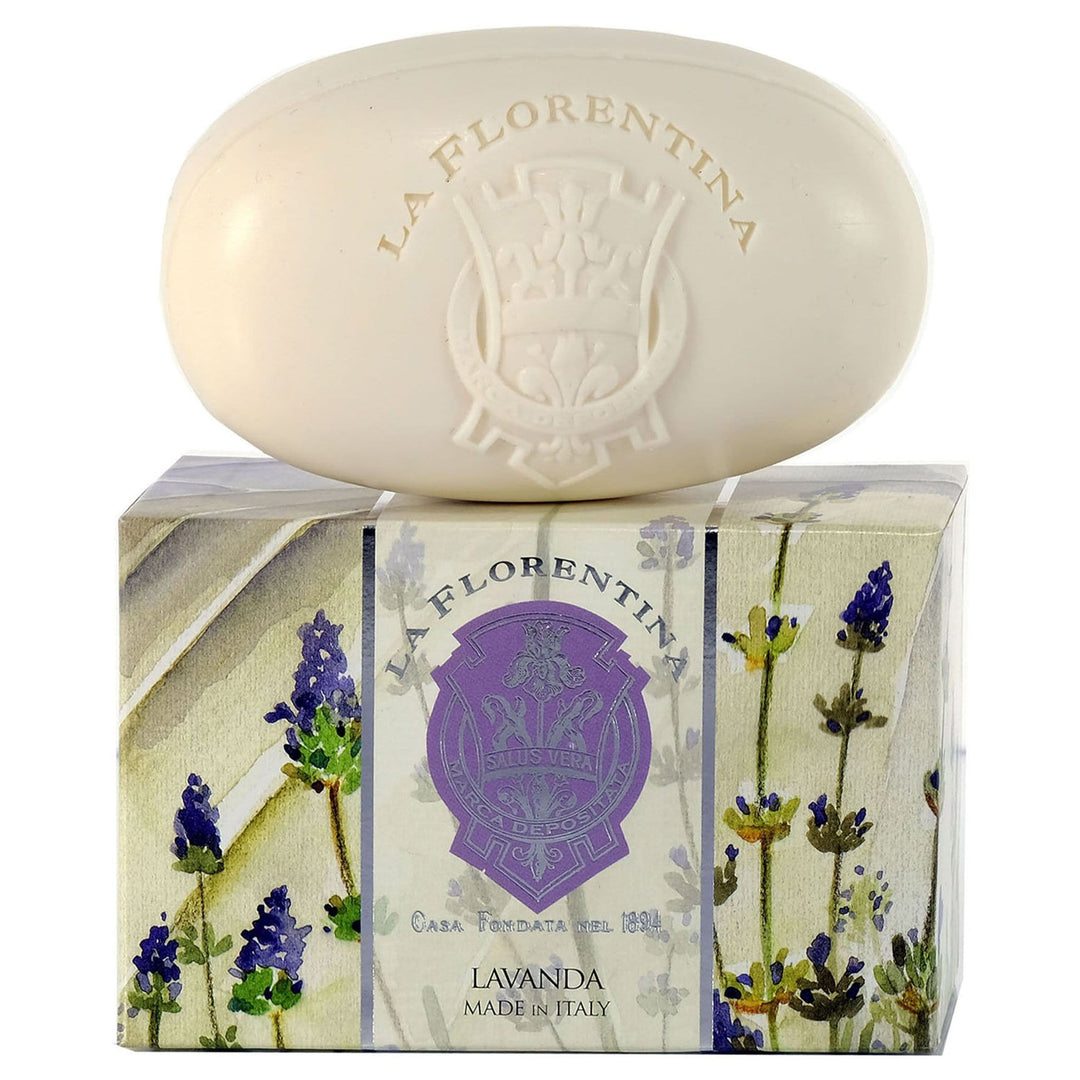 La Florentina 300g Bar Soap Gift Boxed La Florentina Lavender Bar Soap 300g Set of 3Pcs Brand