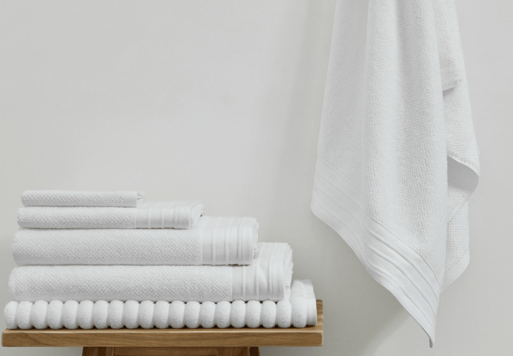 Bemboka Bath Sheets White Bemboka Pure Cotton Bath Sheets Jacquard Bemboka Pure Cotton Bath Sheets Jacquard Brand