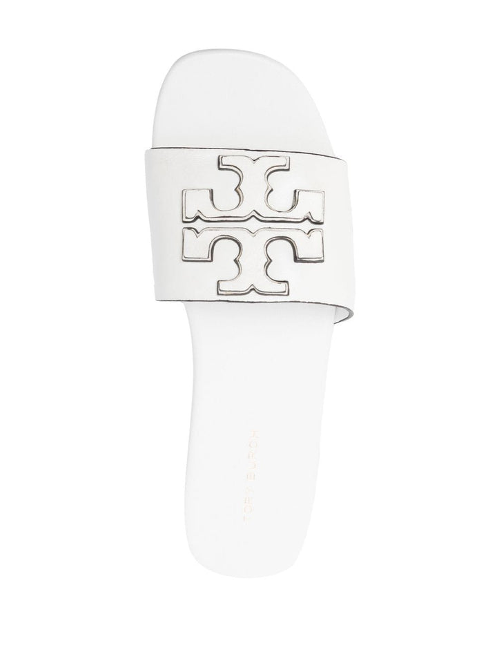 Tory Burch Sandals 5.5 Tory Burch Logo Embossed Slides Tory Burch Logo Embossed Slides Brand
