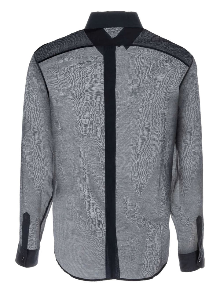 Saint Laurent Shirts 40 Saint Laurent Shirts Blue voile Saint Laurent Blue Voile Shirt – Sheer Lightweight Elegance Brand