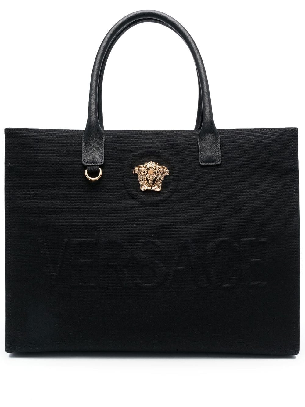 Versace Shopper UNI Versace Black Canvas Medusa Bag Versace Black Canvas Medusa Bag Brand
