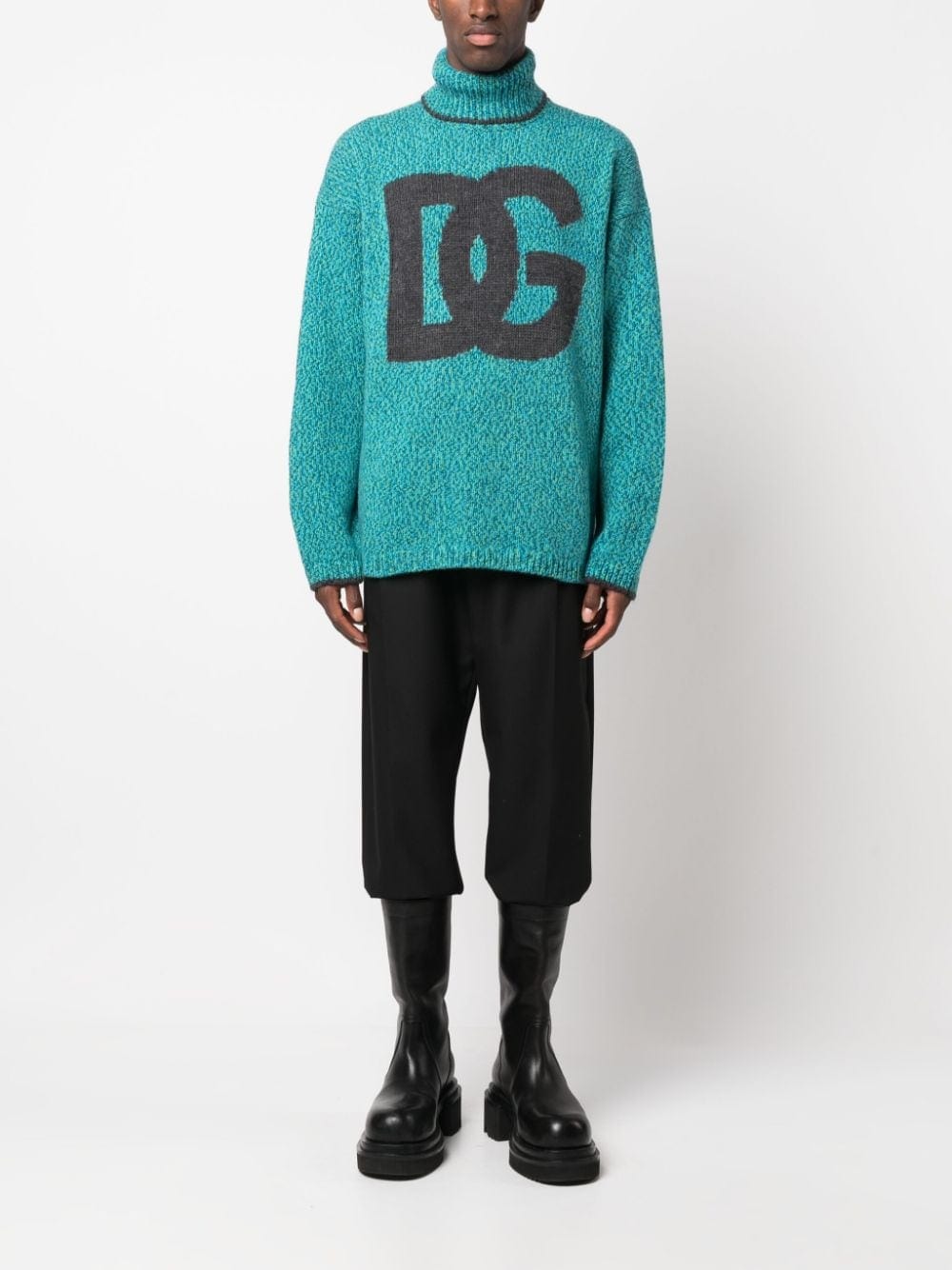 Dolce & Gabbana Topwear M Dolce & Gabbana Sweaters Blue Dolce & Gabbana Sweaters Blue Brand