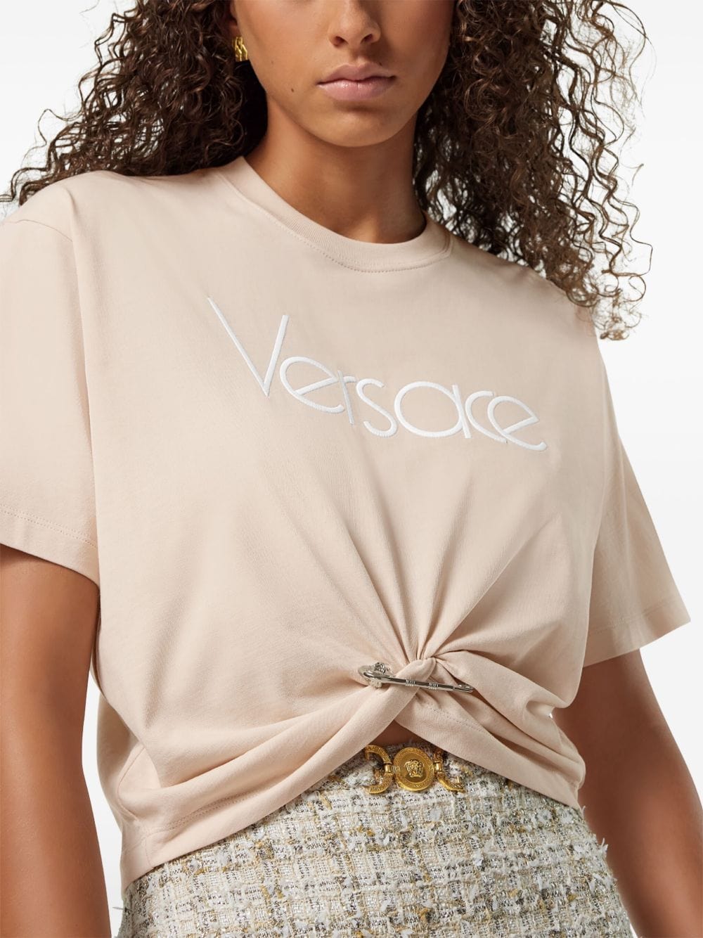 Versace Topwear Versace T-shirts and Polos Powder Versace T-shirts and Polos Powder Brand