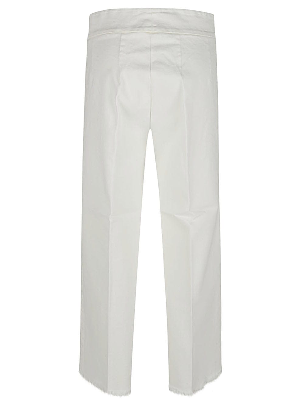 Avenue Montaigne Trousers 4 AVENUE MONTAIGNE Trousers White AVENUE MONTAIGNE Trousers White Brand