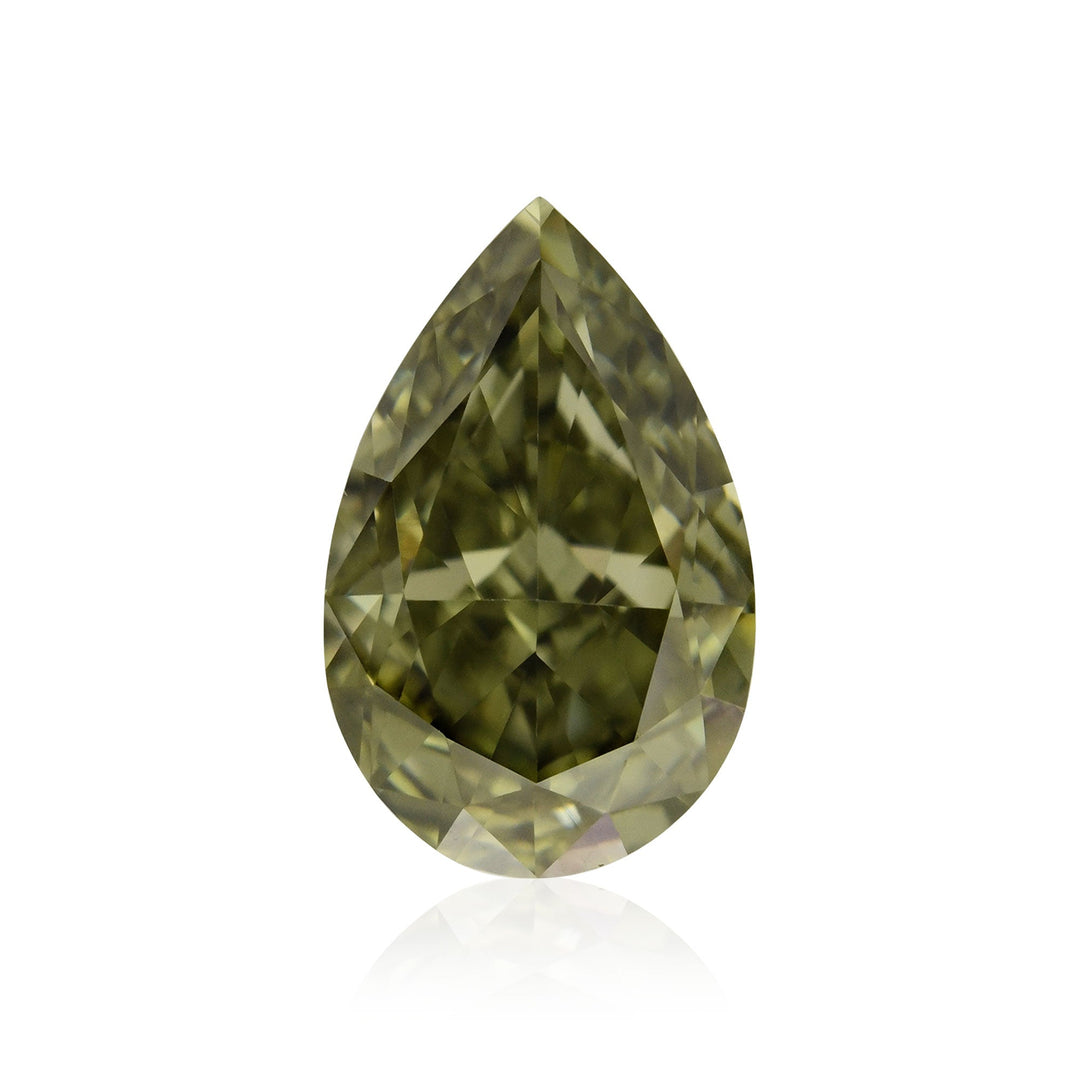0.54 Carat Chameleon Pear Diamond VS1 GIA