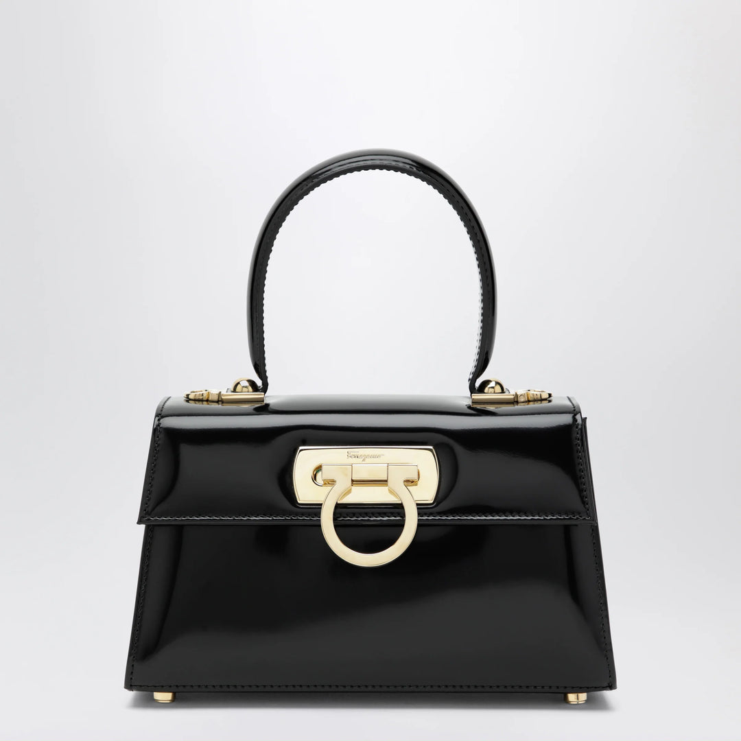 Ferragamo - Black Iconic Top Handle bag