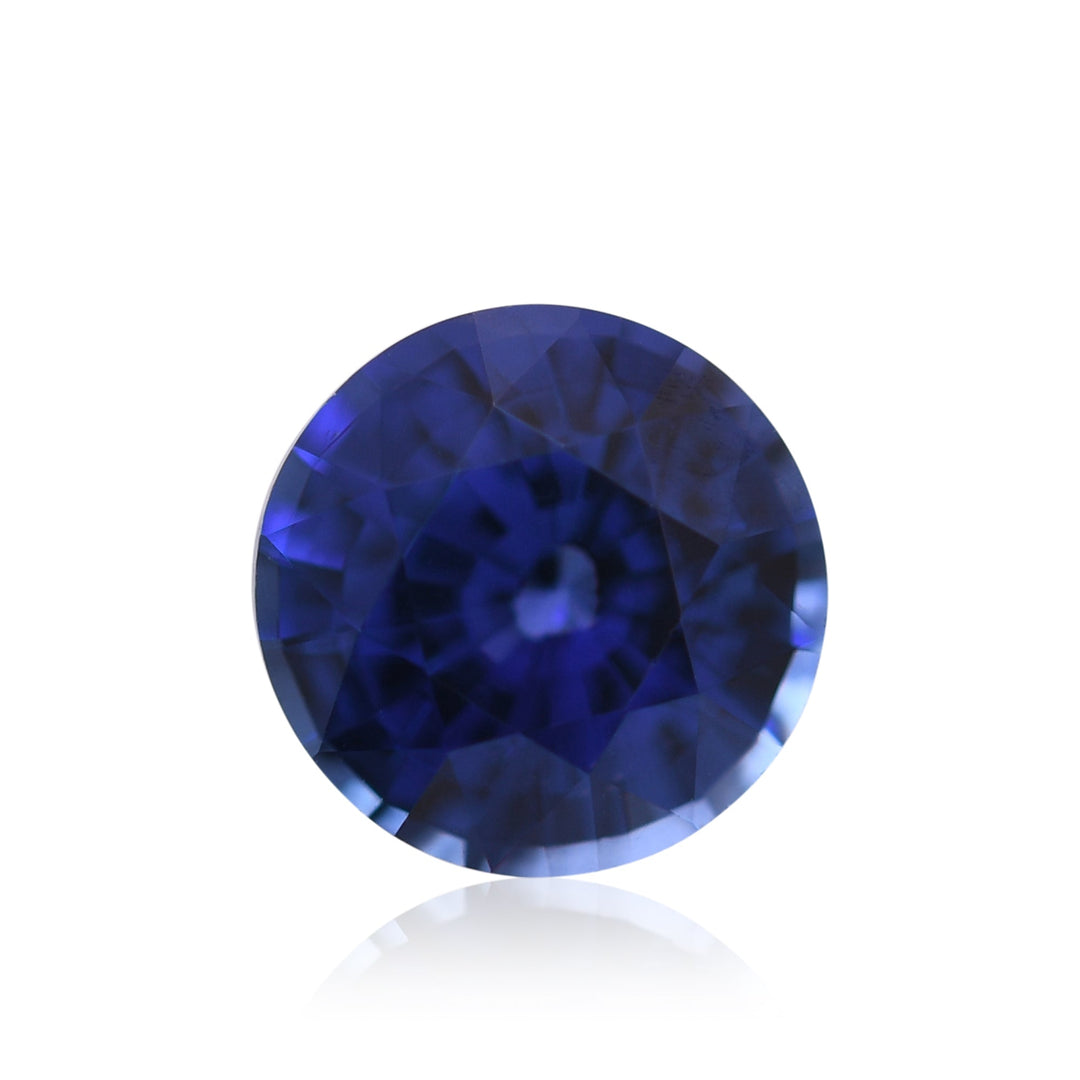 1.09 Carat Blue SRI LANKAN Round Sapphire