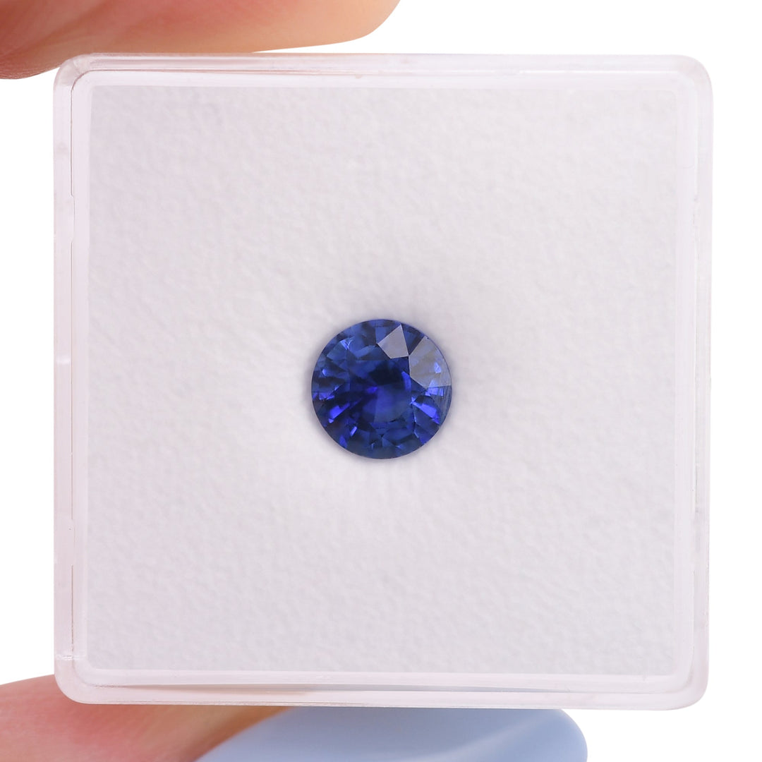 1.13 Carat Blue SRI LANKAN Round Sapphire