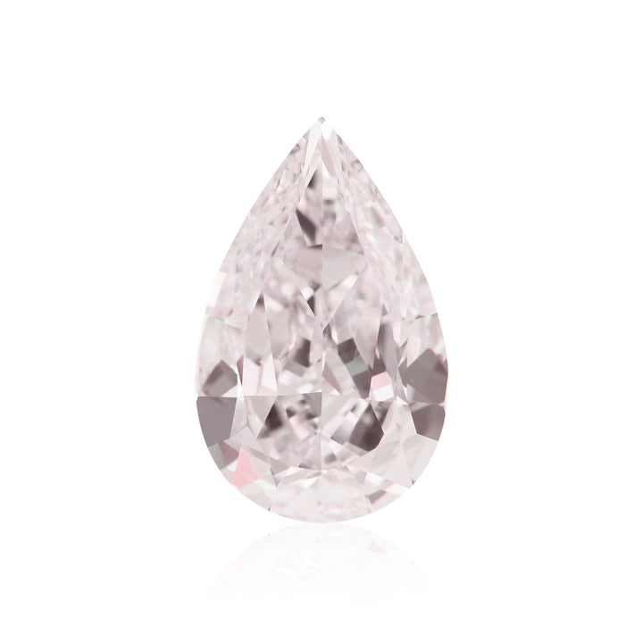 1.50 Carat Faint Pink Pear Diamond VS2 GIA