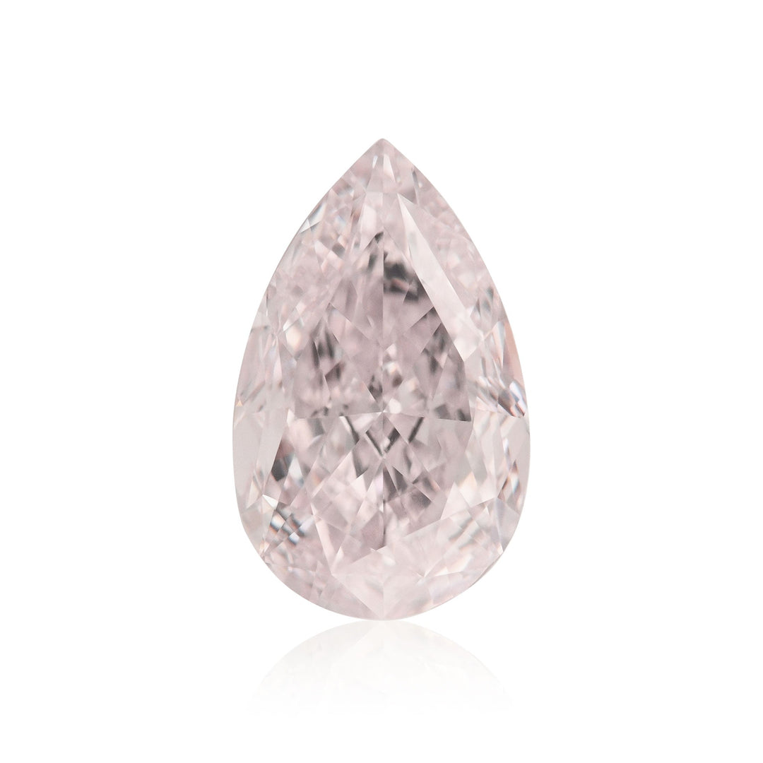 1.50 Carat Light Pink Pear Diamond VS1 GIA