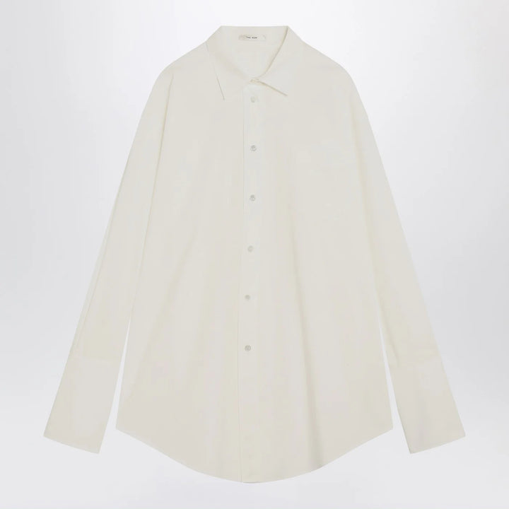 The Row - White Ment cotton shirt