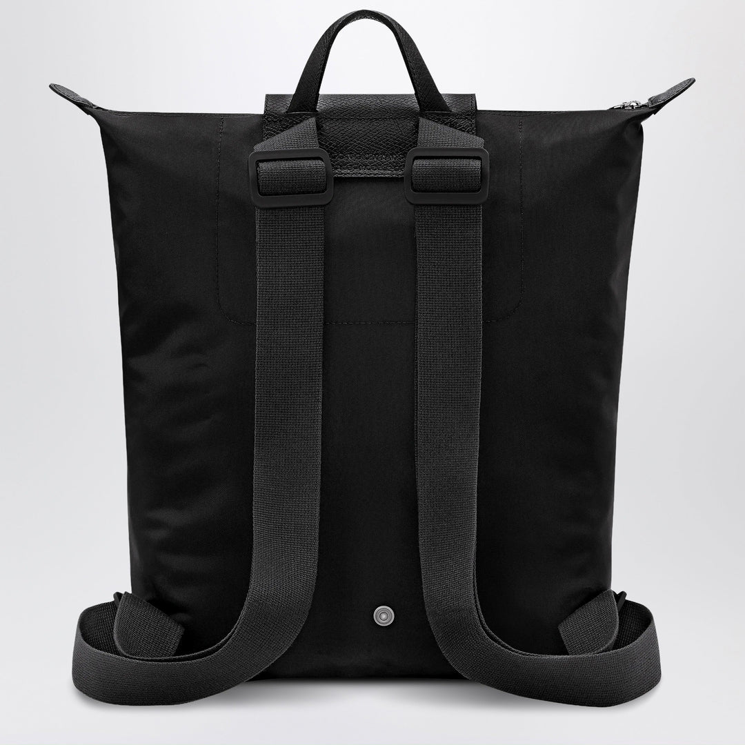 Longchamp - Black M Le Pliage One Backpack