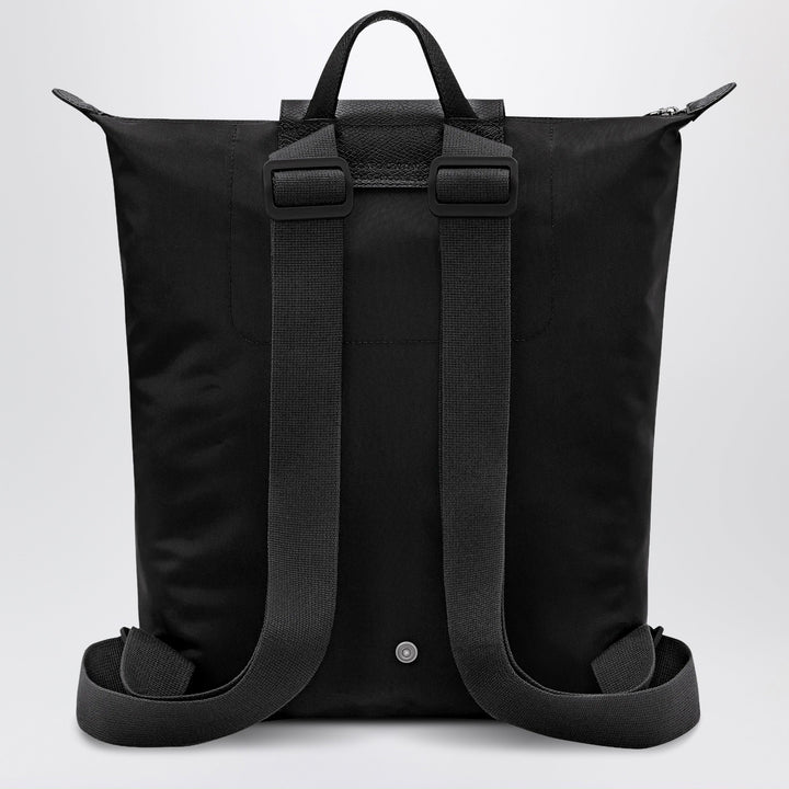Longchamp - Black M Le Pliage One Backpack