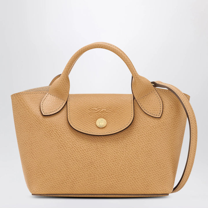 Longchamp - XS Épure shopping bag in Dulce coloured leather