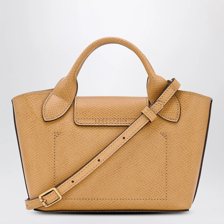 Longchamp - XS Épure shopping bag in Dulce coloured leather