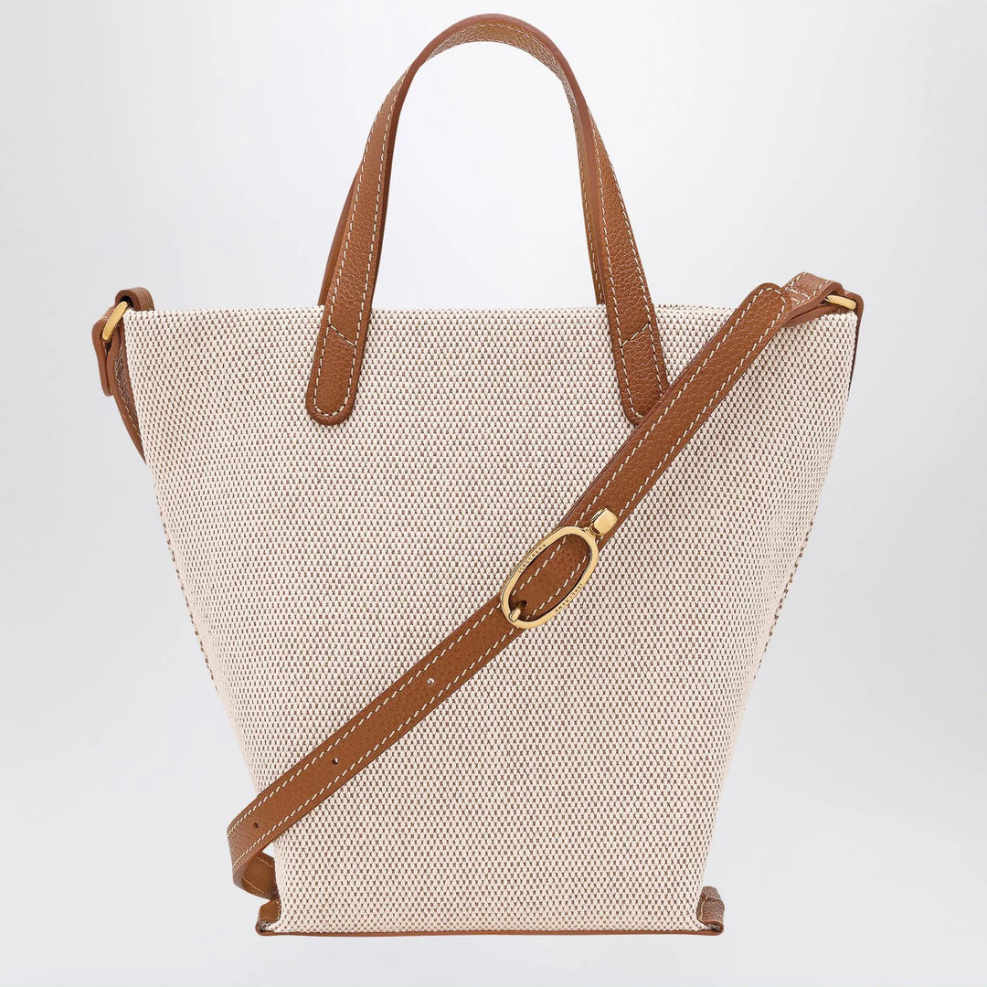 Longchamp - Caramel Complice Crossbody bag in canvas