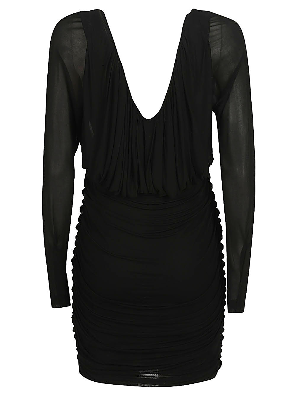 Saint Laurent Black Short Jersey Dress