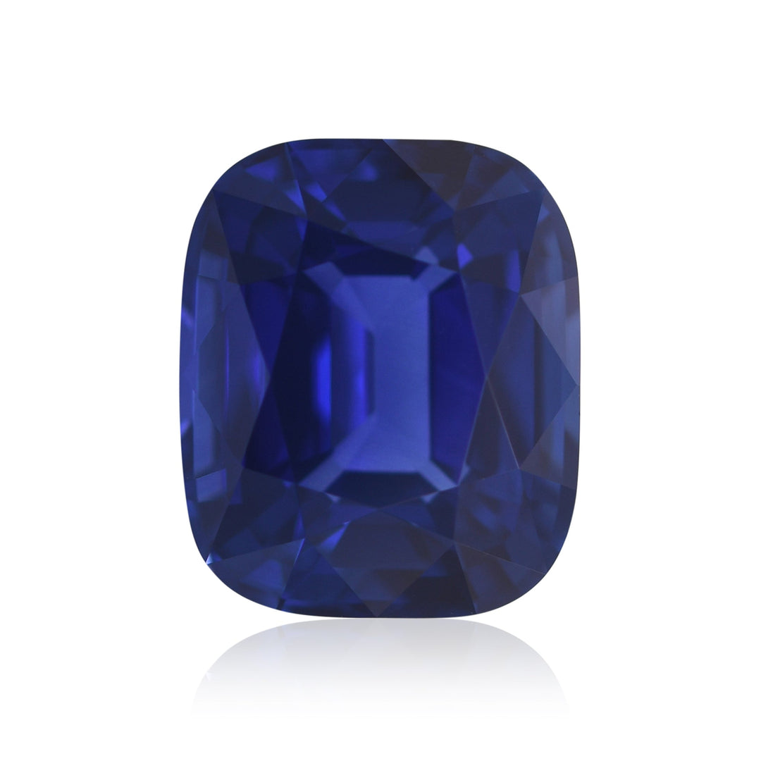 12.77 Carat Blue SRI LANKAN Cushion Sapphire CD