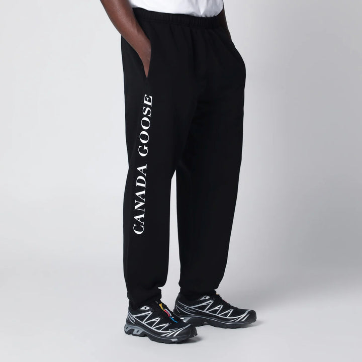 Canada Goose - Black logo jogging trousers
