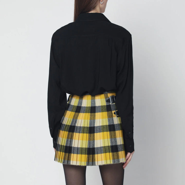 Vivienne Westwood - Black shirt with oversized collar
