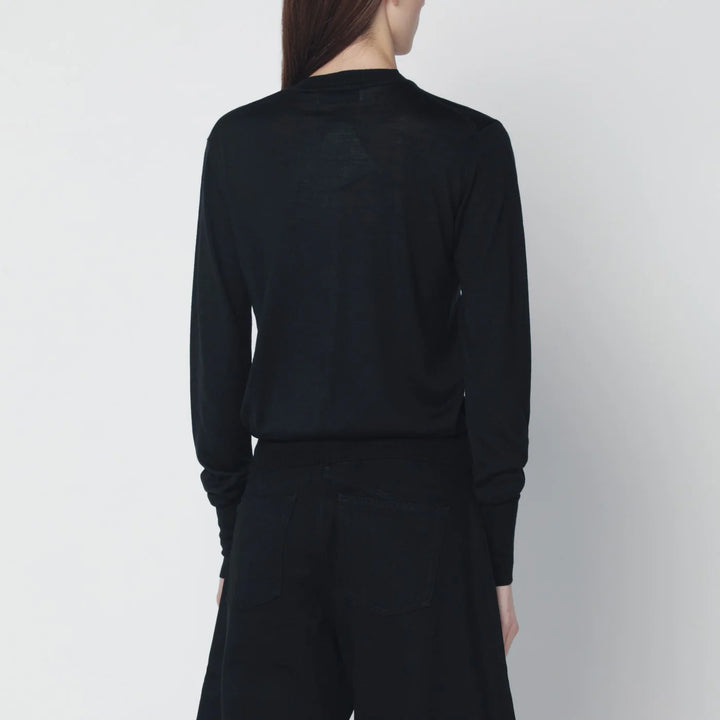 Vivienne Westwood - Black wool and silk cardigan