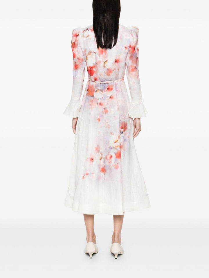 Zimmermann 紅色連身裙