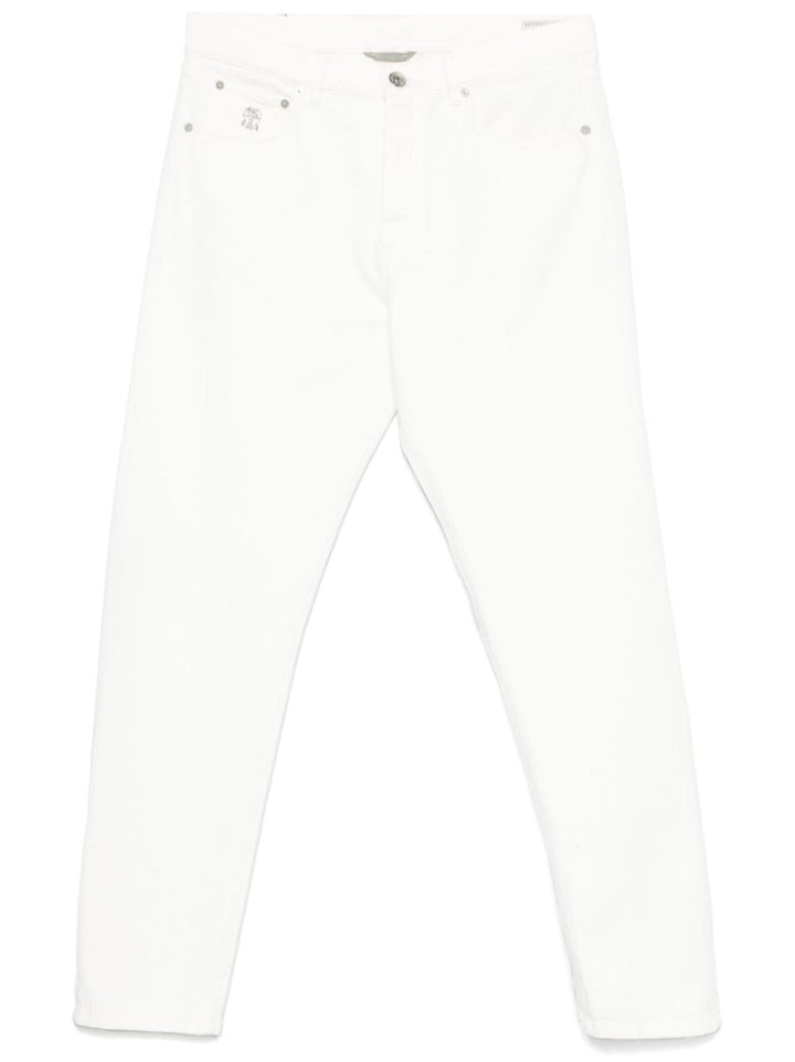 Brunello Cucinelli 牛仔褲 白色