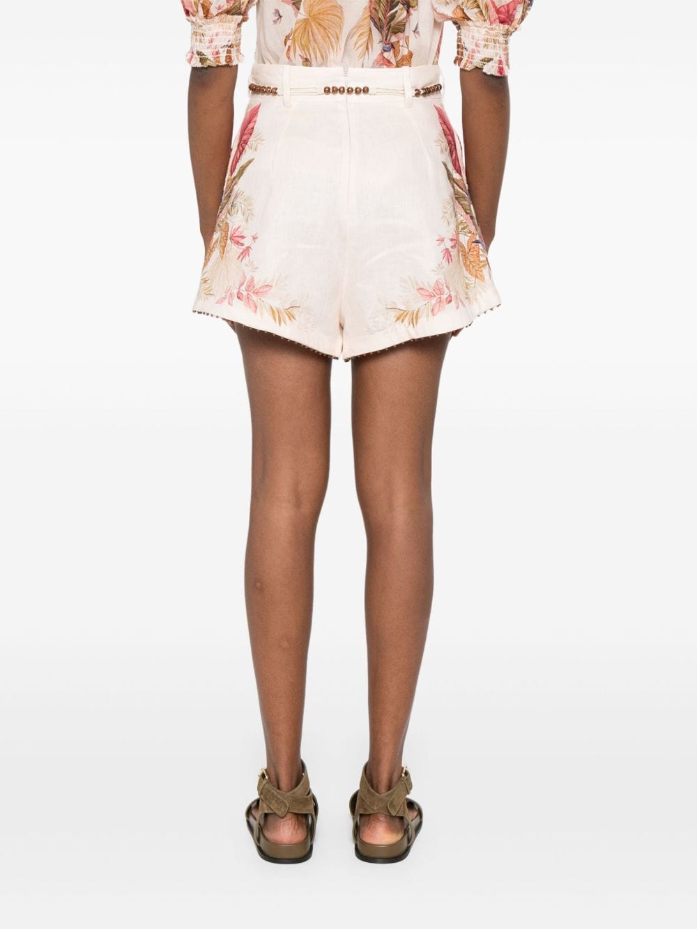 Short trousers Zimmermann Shorts Beige Brand