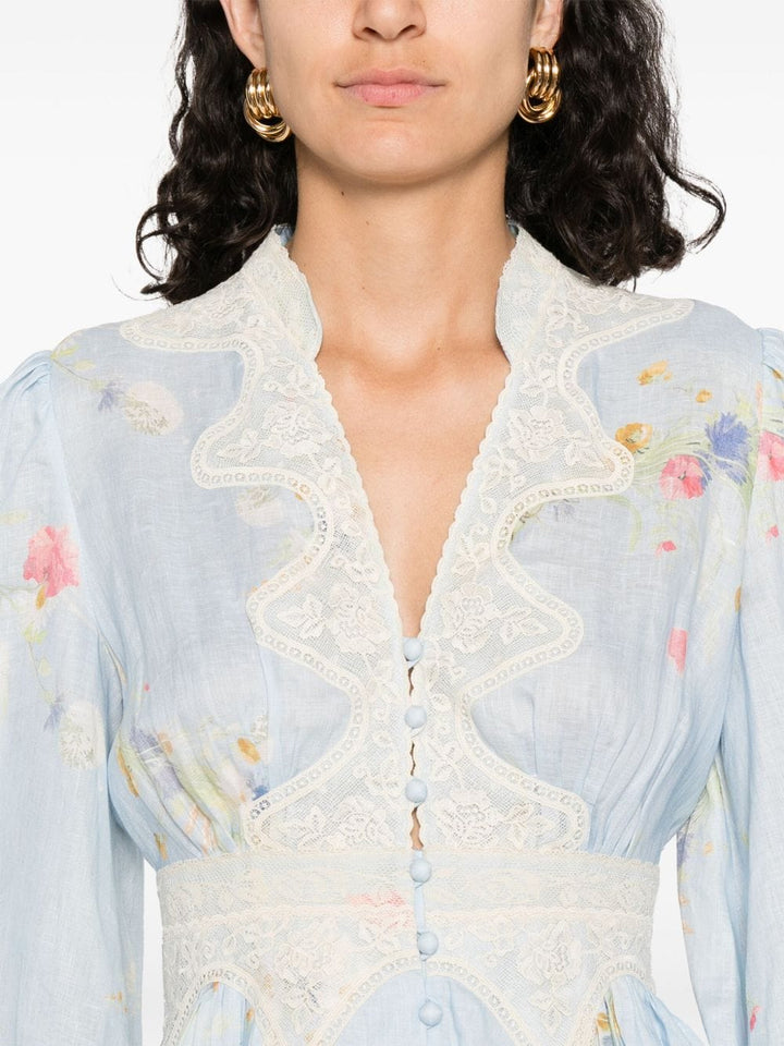 Dresses 2 Zimmermann Dresses Clear Blue Brand