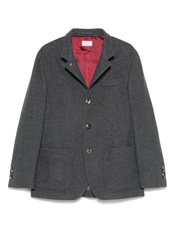 Brunello Cucinelli Jackets Grey
