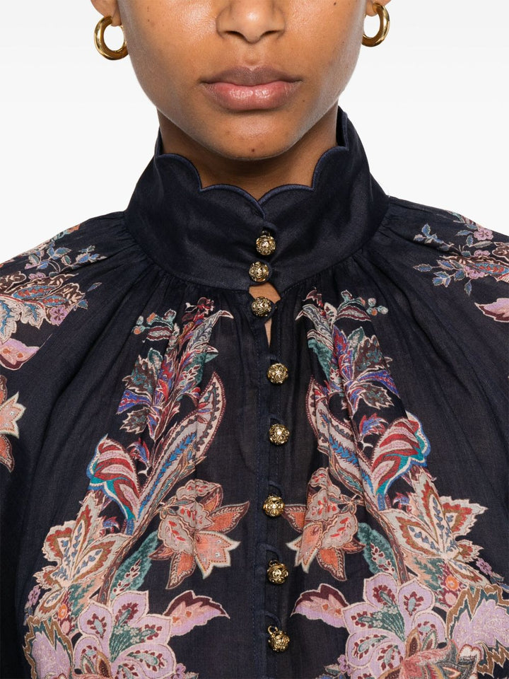 Zimmermann Shirts Blue