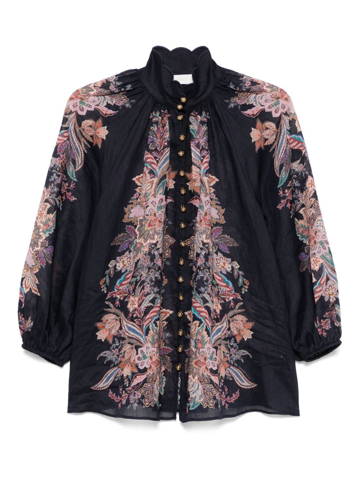 Zimmermann Shirts Blue