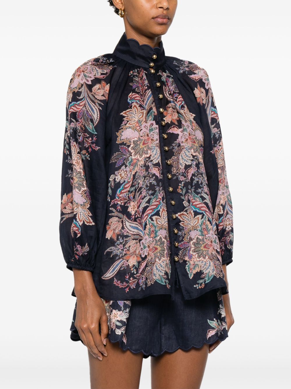 Zimmermann Shirts Blue