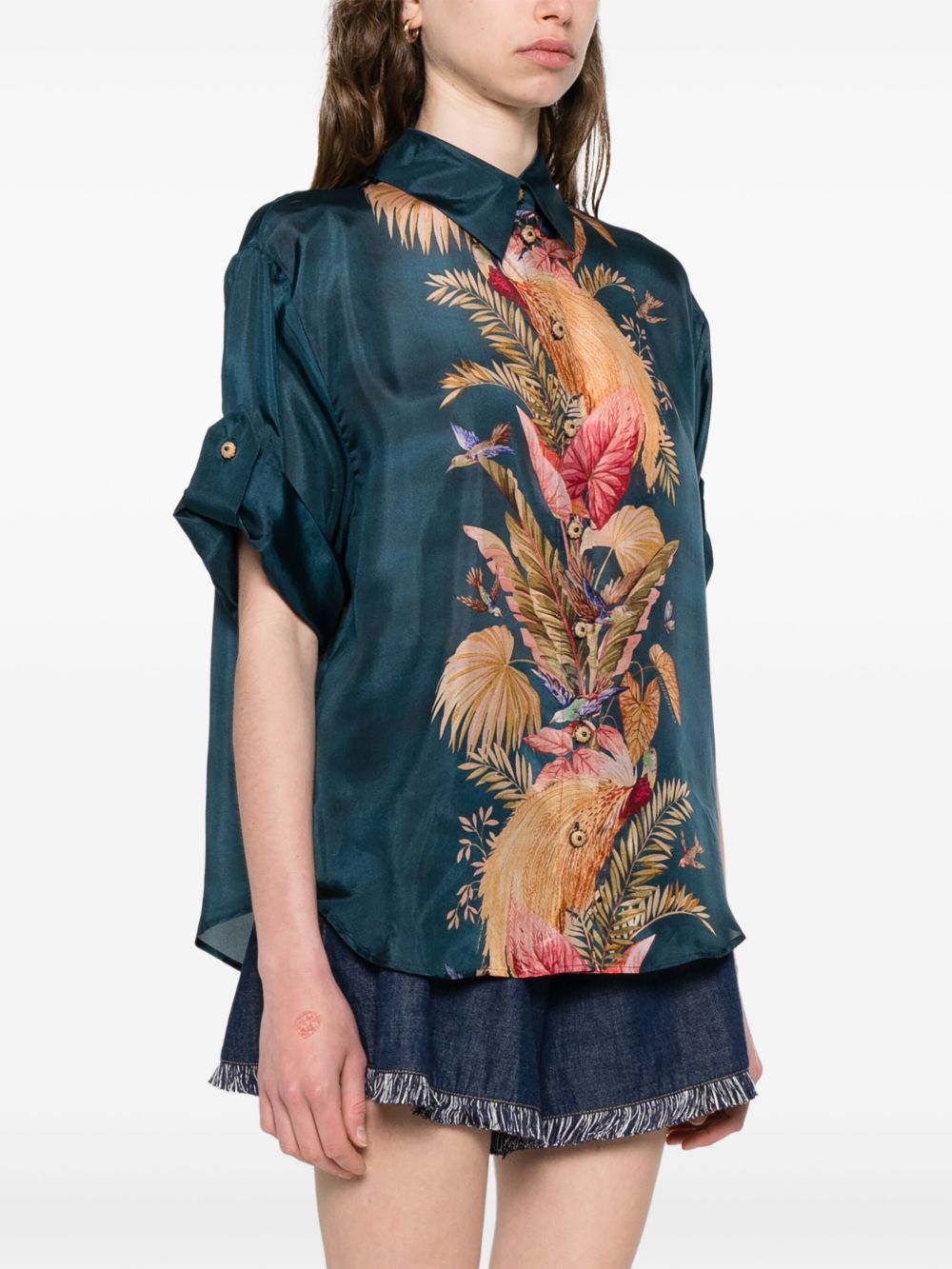 Zimmermann Shirts Blue