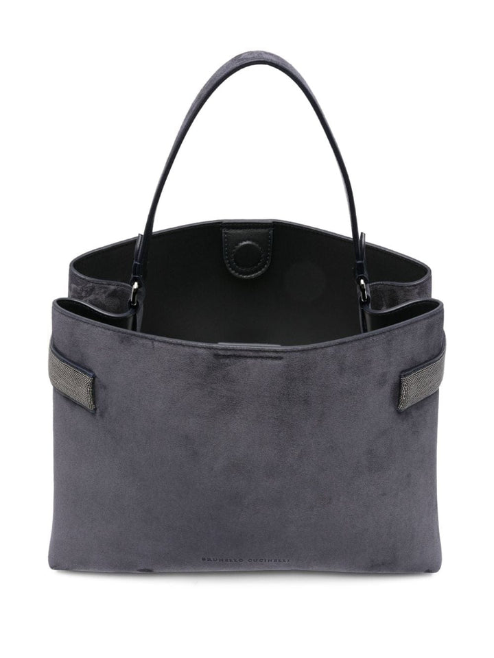 Handbag UNI Brunello Cucinelli Bag Blue Brand